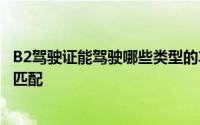 B2驾驶证能驾驶哪些类型的车辆？全面解析驾驶资格与车型匹配