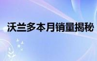 沃兰多本月销量揭秘：市场表现究竟如何？