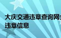 大庆交通违章查询网全面服务，让您轻松掌握违章信息