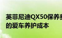 英菲尼迪QX50保养费用详解：全方位了解您的爱车养护成本